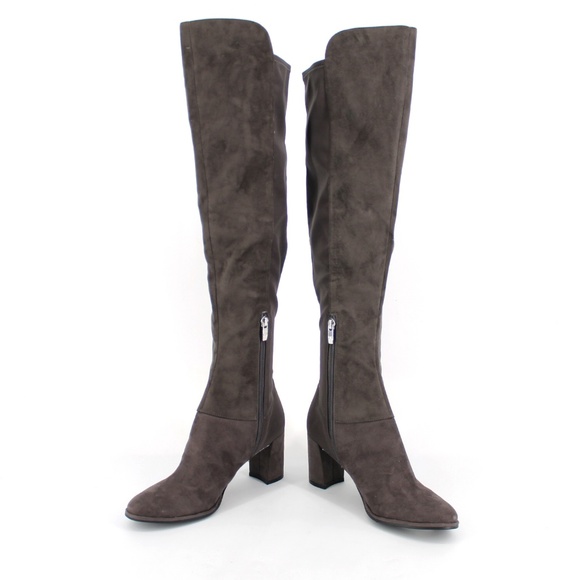 MARC FISHER Loran Faux Suede Over the Knee Boot - Picture 3 of 8
